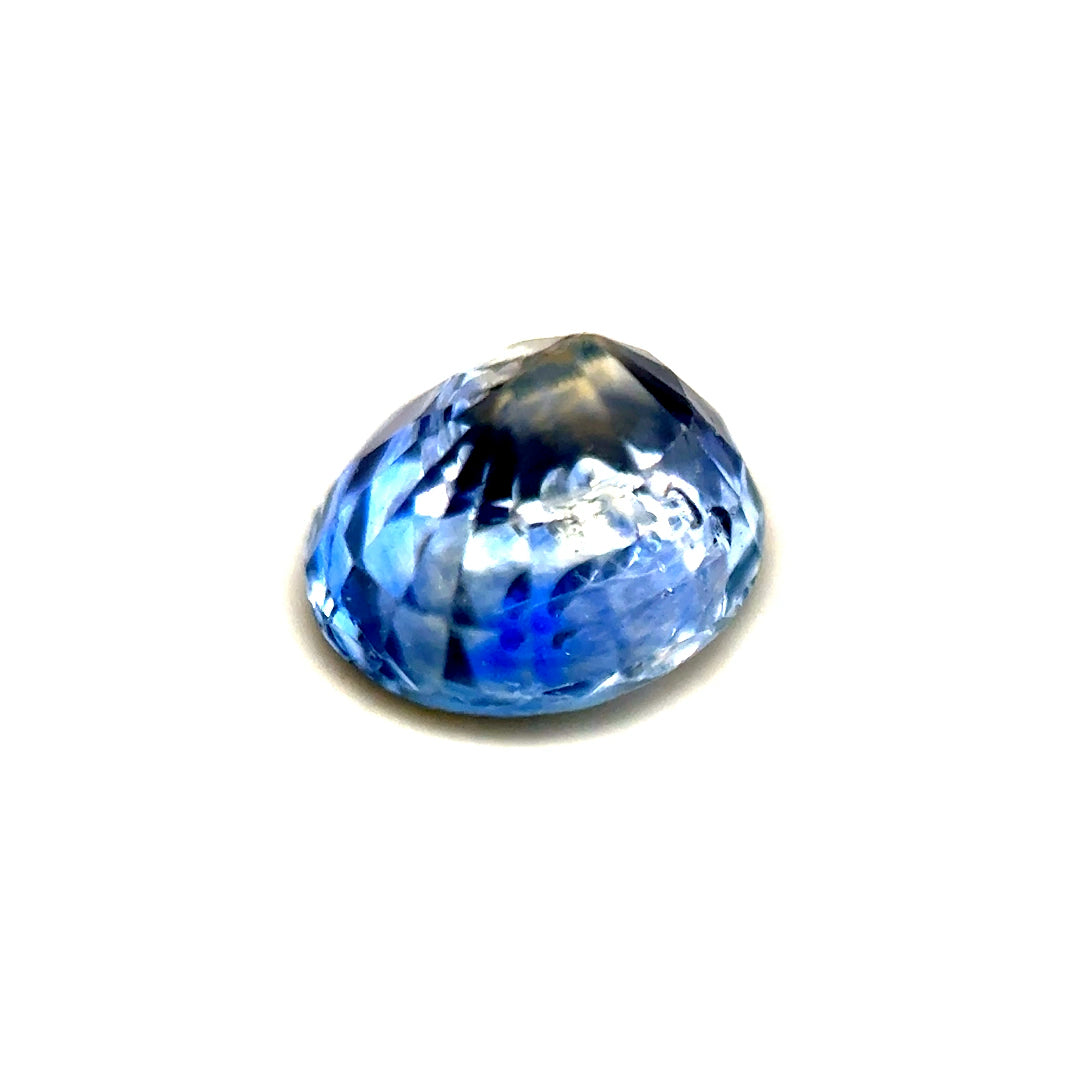 1.50 ct Oval Blue and Yellow Bicolour Sapphire