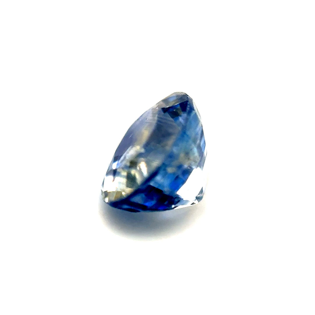 1.50 ct Oval Blue and Yellow Bicolour Sapphire