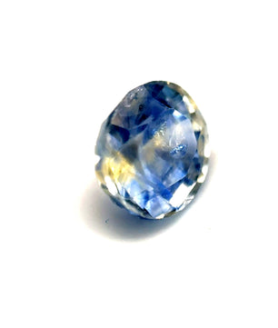 1.50 ct Oval Blue and Yellow Bicolour Sapphire