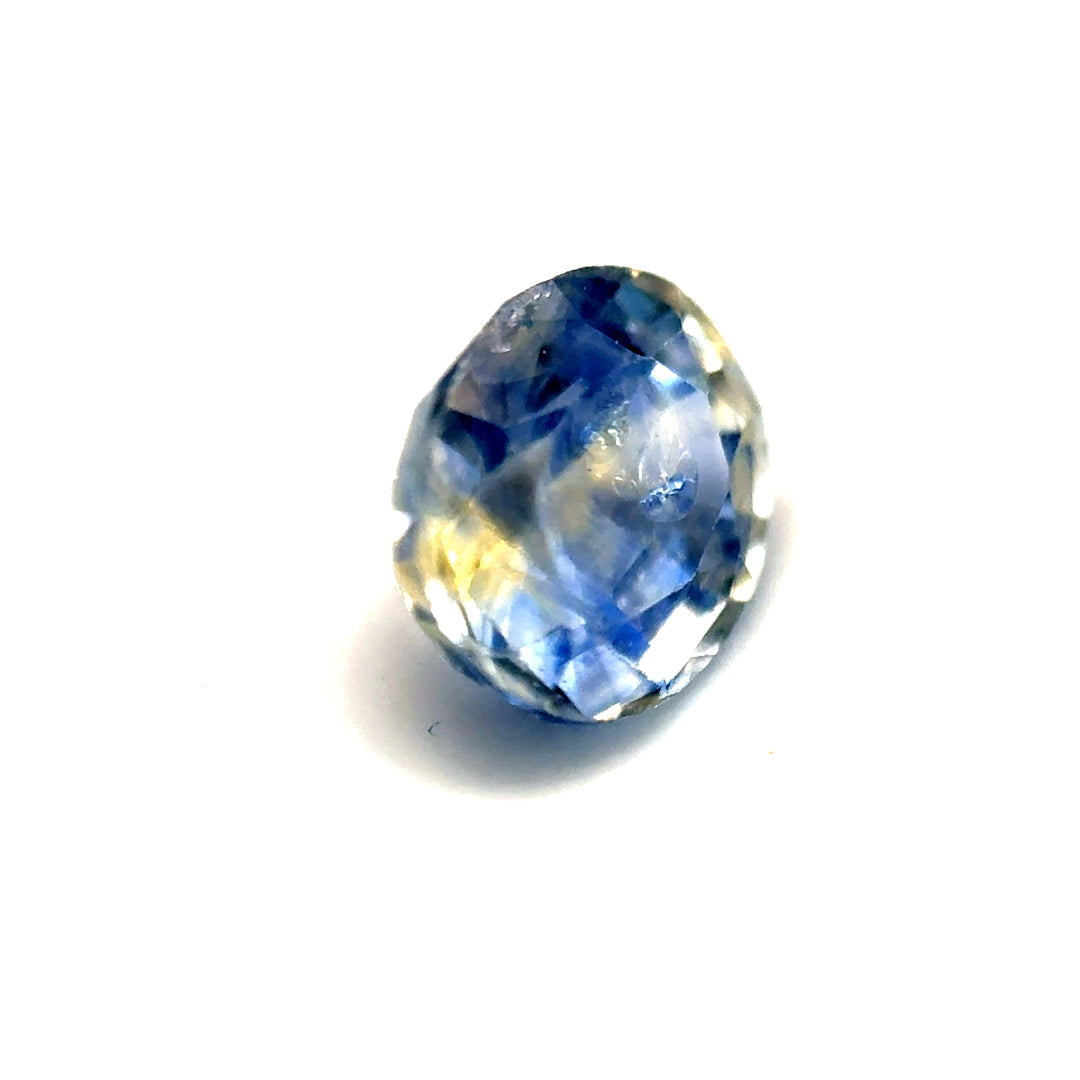 1.50 ct Oval Blue and Yellow Bicolour Sapphire
