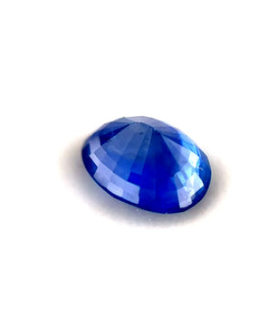 1.01ct Oval Cornflower Blue Heated Sapphire