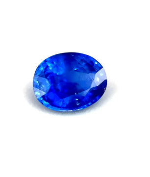1.01ct Oval Cornflower Blue Heated Sapphire