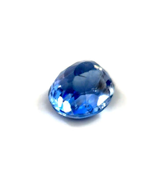 1.02 ct Oval Cornflower Blue Unheated Sapphire