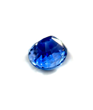 1.02 ct Oval Cornflower Blue Unheated Sapphire