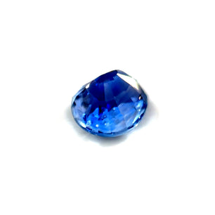 1.02 ct Oval Cornflower Blue Unheated Sapphire