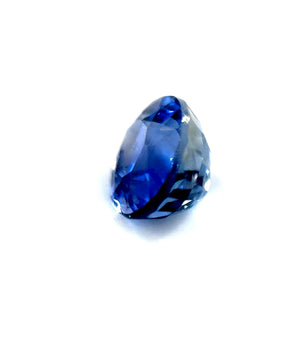 1.02 ct Oval Cornflower Blue Unheated Sapphire