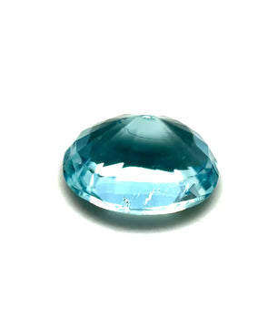 1.02 ct Oval Pale Blue Aquamarine