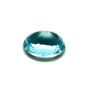 1.02 ct Oval Pale Blue Aquamarine