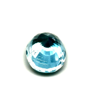 1.02 ct Oval Pale Blue Aquamarine