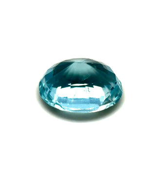 1.02 ct Oval Pale Blue Aquamarine