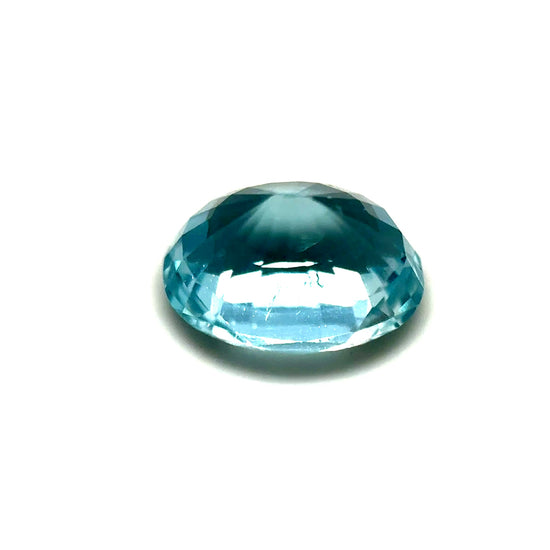 1.02 ct Oval Pale Blue Aquamarine