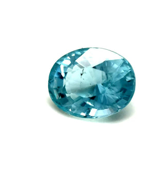1.02 ct Oval Pale Blue Aquamarine