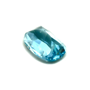 1.04 ct Rectangular Pale Blue Aquamarine