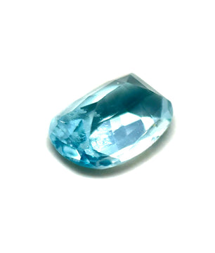 1.04 ct Rectangular Pale Blue Aquamarine
