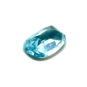 1.04 ct Rectangular Pale Blue Aquamarine