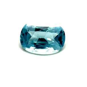 1.04 ct Rectangular Pale Blue Aquamarine