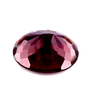 6.46 ct Oval Red Rhodolite Garnet