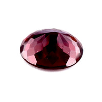 6.46 ct Oval Red Rhodolite Garnet
