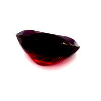 6.46 ct Oval Red Rhodolite Garnet