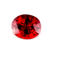 1.88 ct Oval Red Rhodolite