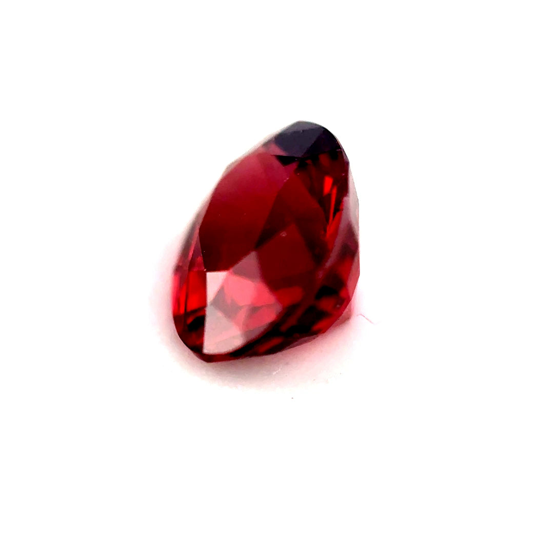 1.88 ct Oval Red Rhodolite