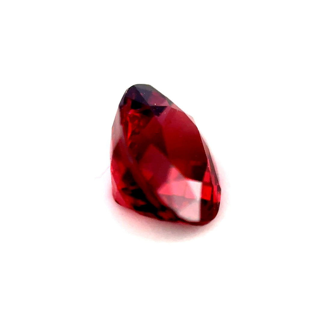 1.88 ct Oval Red Rhodolite