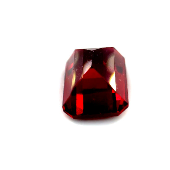 3.14 ct Octagonal Red Rhodolite Garnet