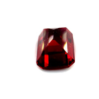 3.14 ct Octagonal Red Rhodolite Garnet