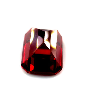 3.14 ct Octagonal Red Rhodolite Garnet
