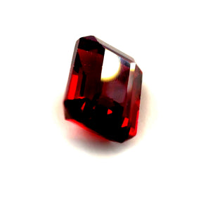 3.14 ct Octagonal Red Rhodolite Garnet