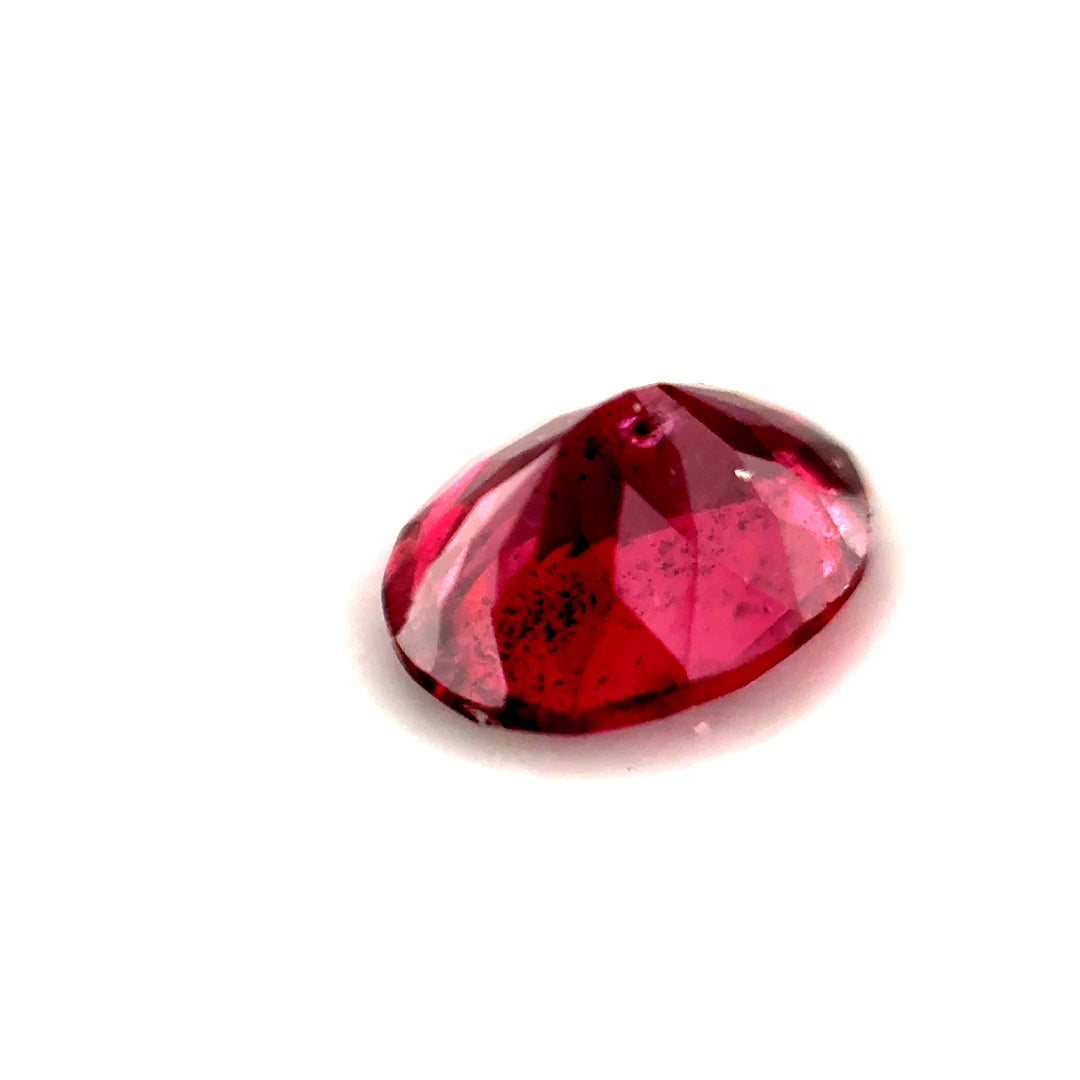 1.45 ct Oval Purplish-Red Rhodolite