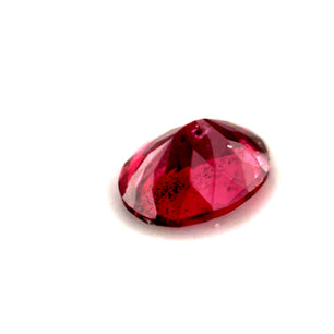 1.45 ct Oval Purplish-Red Rhodolite