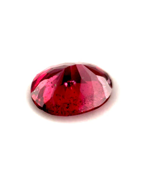 1.45 ct Oval Purplish-Red Rhodolite