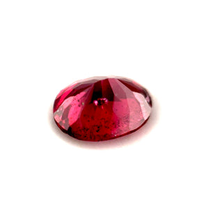 1.45 ct Oval Purplish-Red Rhodolite