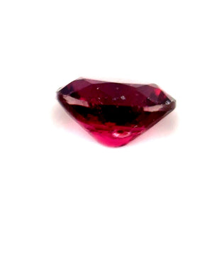 1.45 ct Oval Purplish-Red Rhodolite