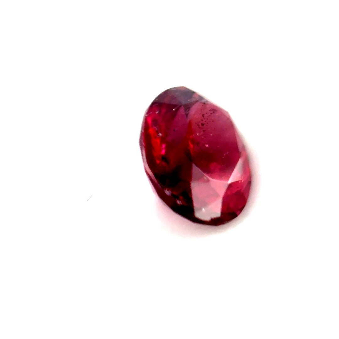 1.45 ct Oval Purplish-Red Rhodolite