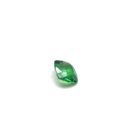 0.41ct Mixed Cushion Rectangular Cut Green (Vivid) Tsavorite Garnet