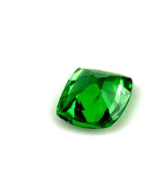 0.41ct Rectangular Vivid Green Tsavorite Garnet
