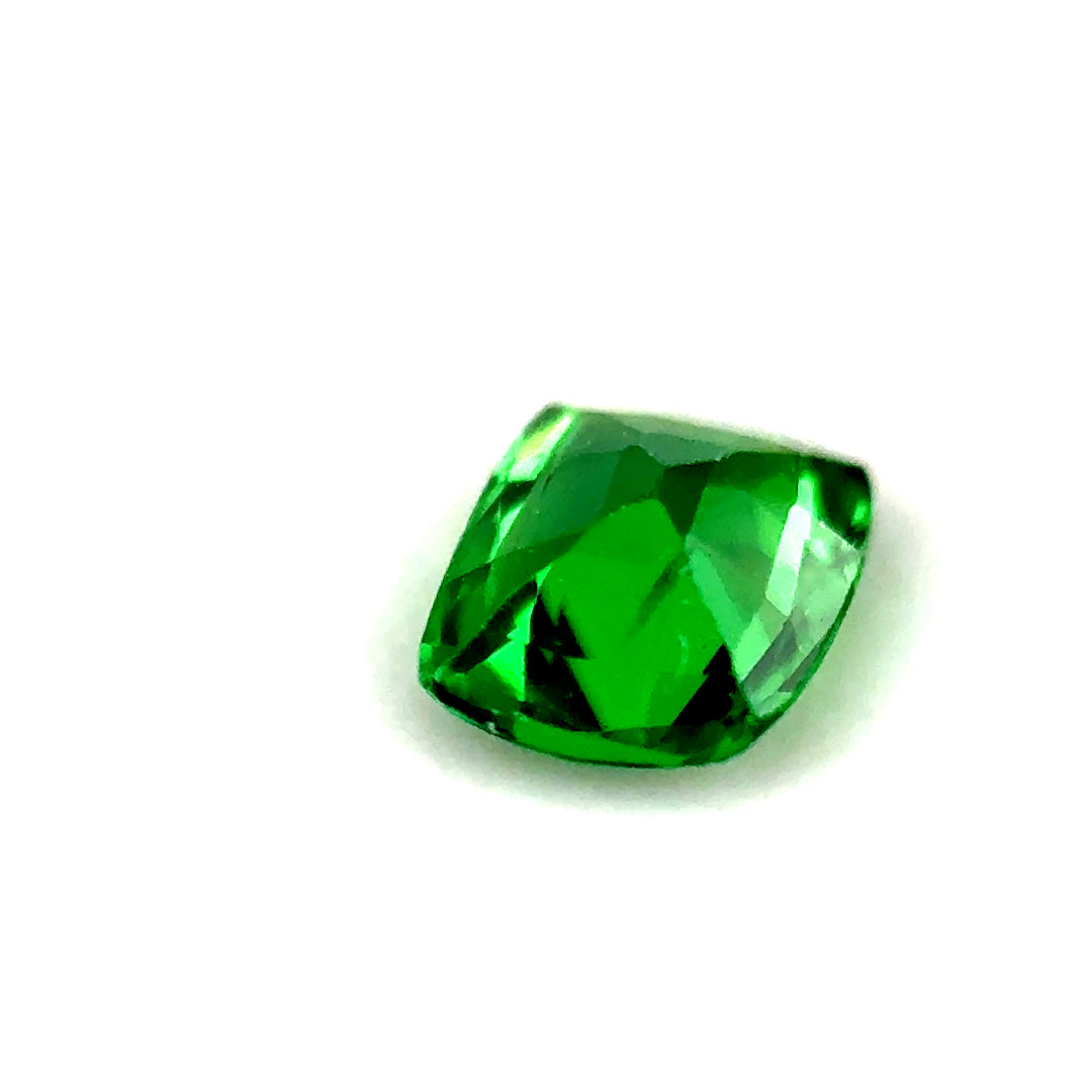 0.41ct Rectangular Vivid Green Tsavorite Garnet