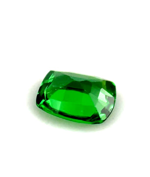 0.41ct Rectangular Vivid Green Tsavorite Garnet