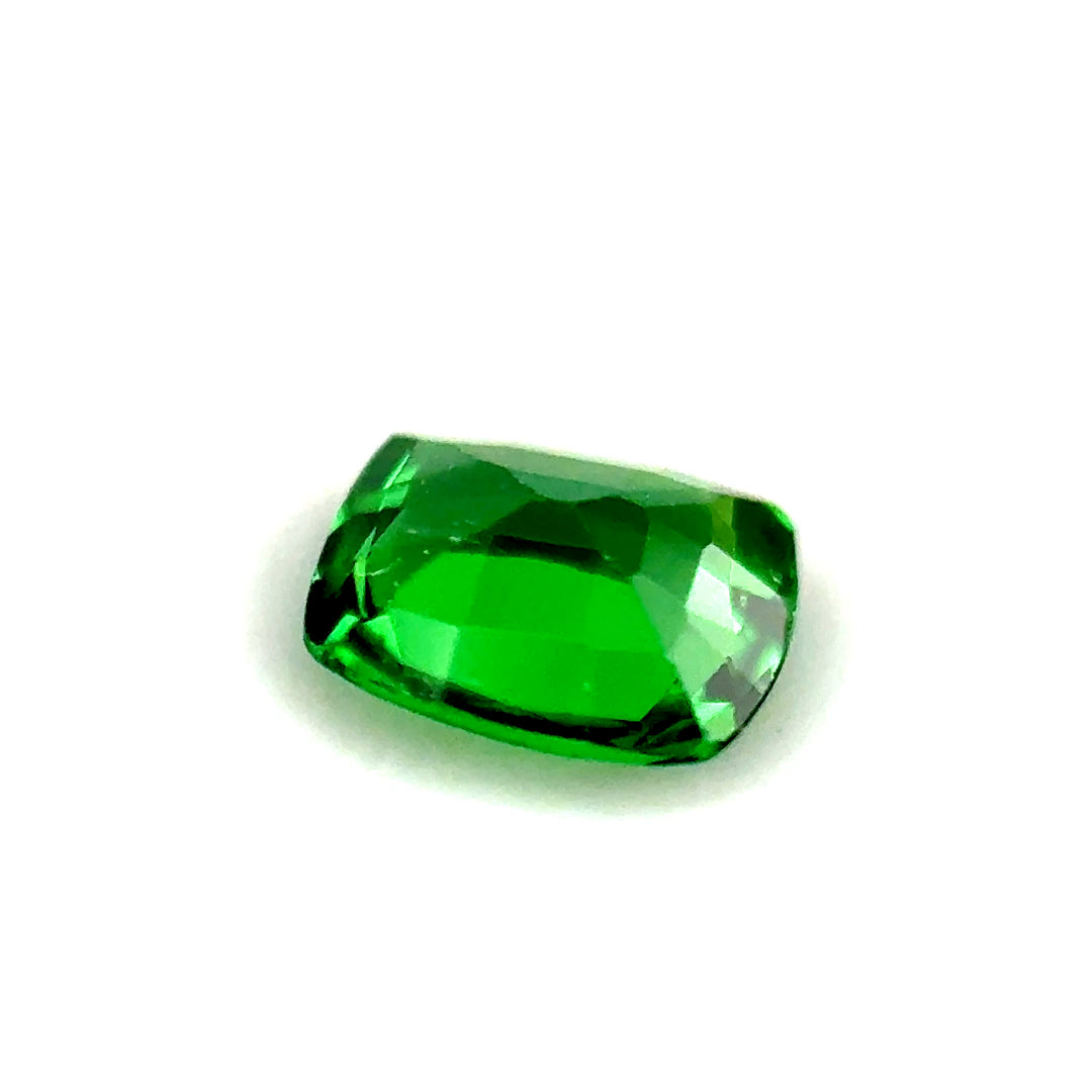 0.41ct Rectangular Vivid Green Tsavorite Garnet