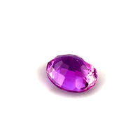 0.81ct Oval Reddish-Pink Sapphire
