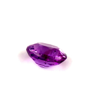 0.81ct Oval Reddish-Pink Sapphire