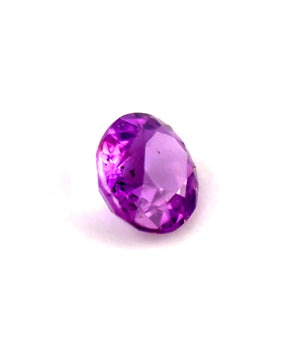 0.81ct Oval Reddish-Pink Sapphire