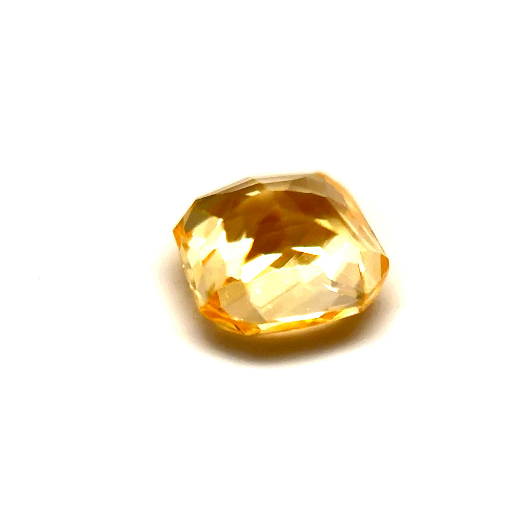 1.23 ct Octagonal Yellow Sapphire