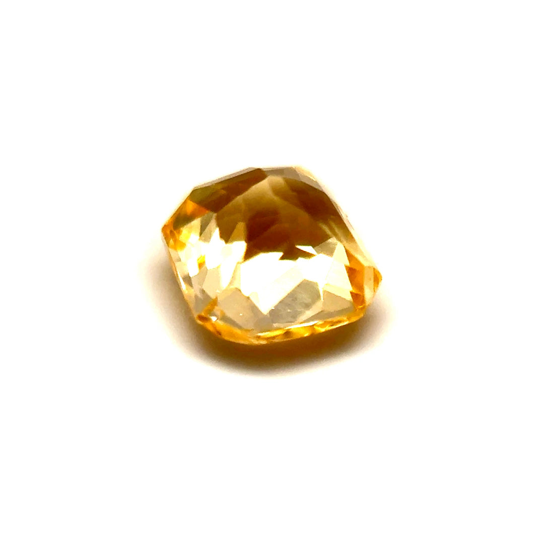 1.23 ct Octagonal Yellow Sapphire