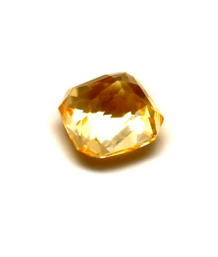 1.23 ct Octagonal Yellow Sapphire