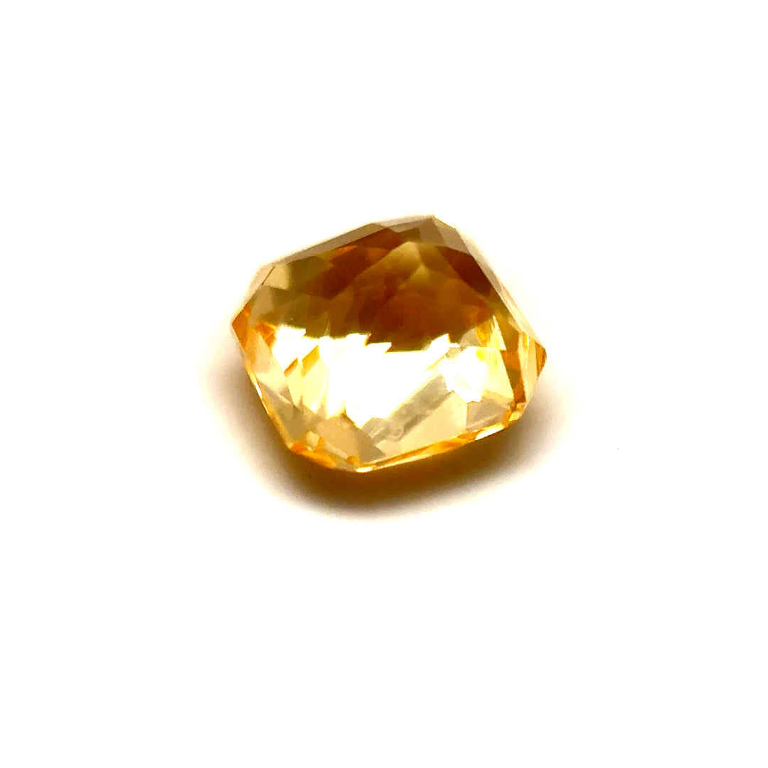 1.23 ct Octagonal Yellow Sapphire