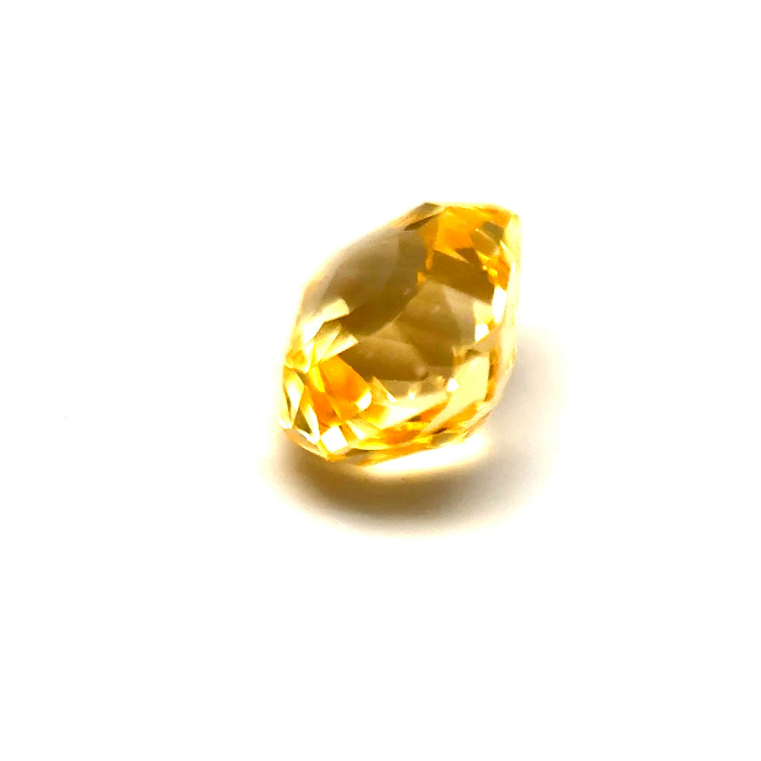 1.23 ct Octagonal Yellow Sapphire