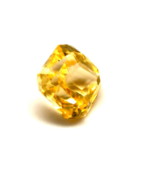 1.23 ct Octagonal Yellow Sapphire